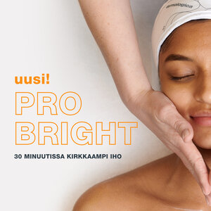 Kuva Pro Bright kasvohoidosta Kauneus- & Komeushoitola Sanna's Stylessä