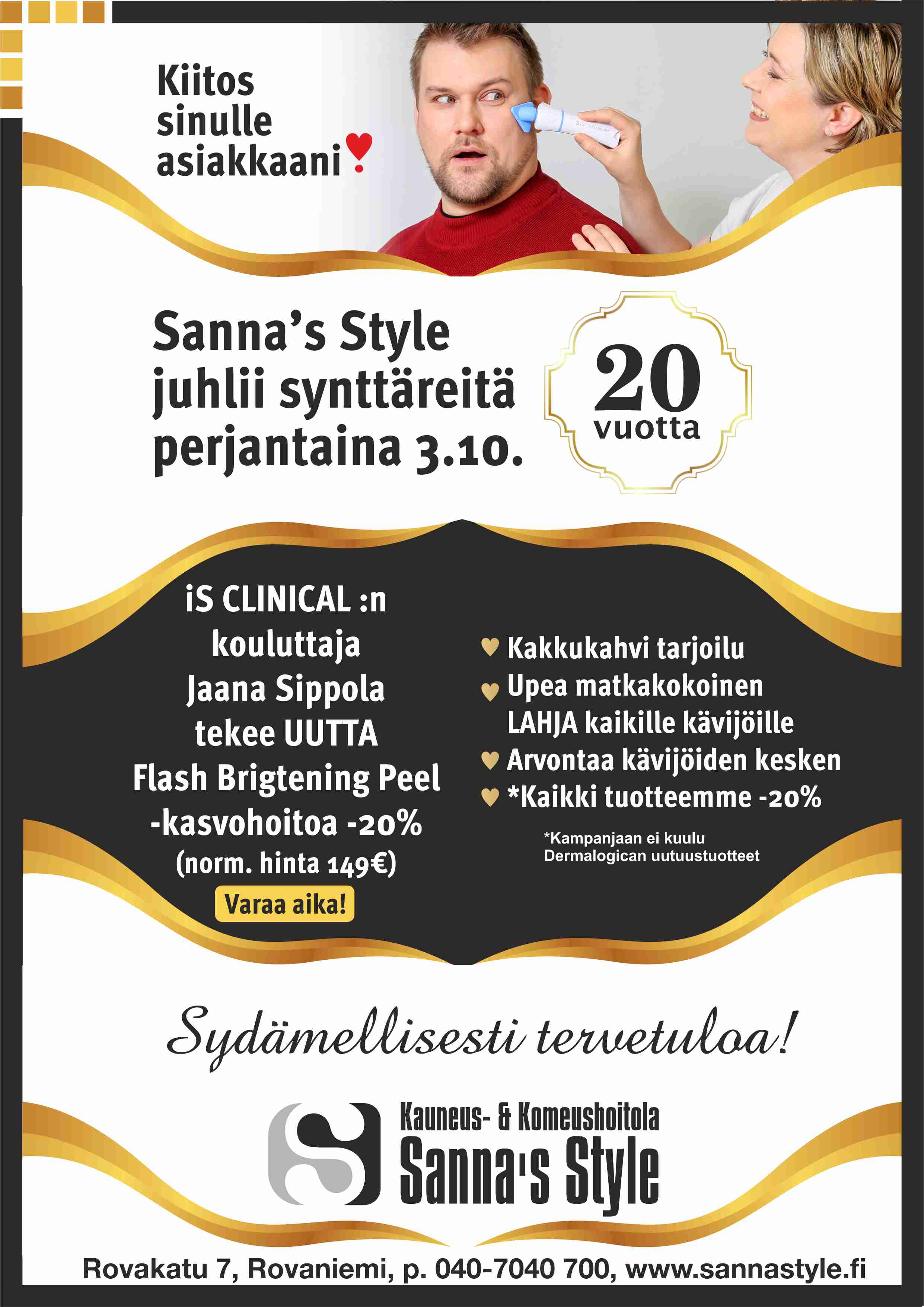 20 vuotta yhdessä – Sinä ansaitset juhlahetken kanssamme!