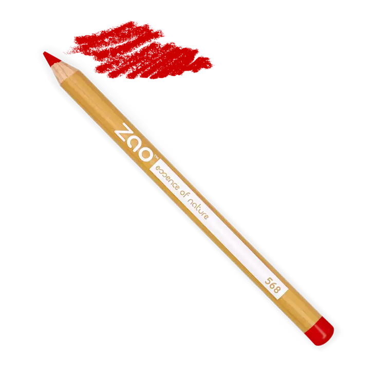 Zao Make-Up Daring Red Lip Pencil – huulikynä - Huultenrajauskynät - 100001060 - 1