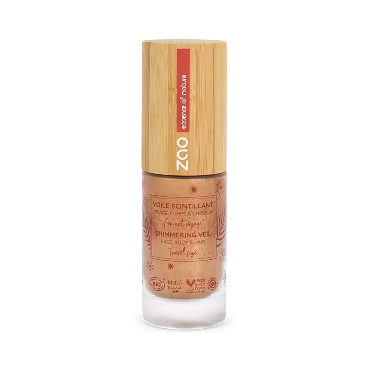 Zao Make-Up Shimmering Veil – hehkuöljy - Hohdevärit ja bronzerit - 100000820 - 1