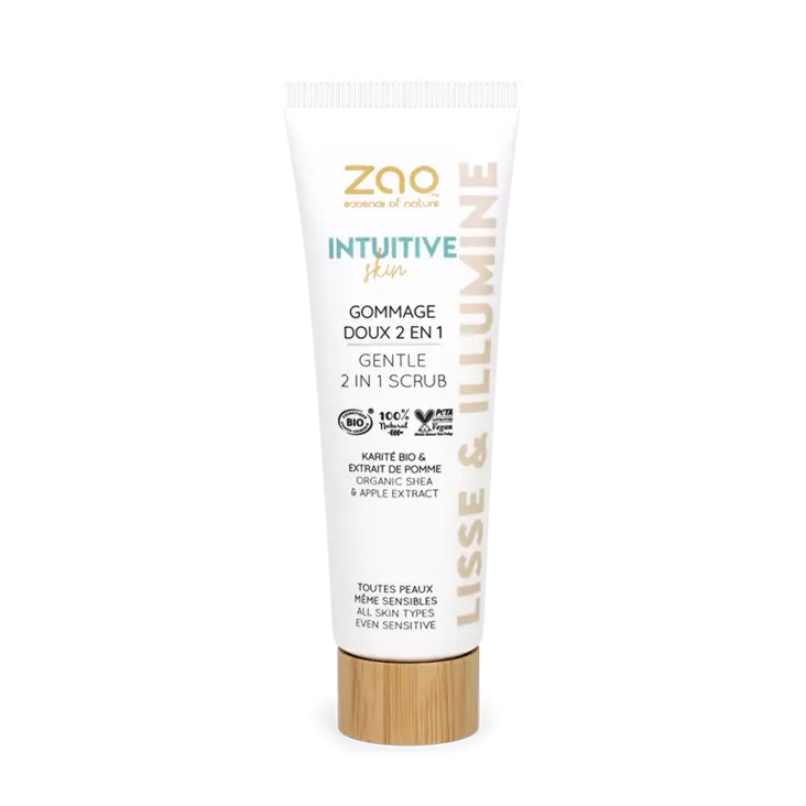 Zao Make-Up Gentle 2-in-1 Scrub – hellävarainen kuorinta - Kasvojen kuorinta - 100000741 - 1