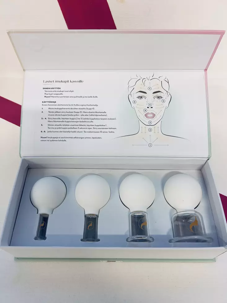 Lasiset imukupit kasvoille - Kasvojen kinesioteipit - 100000593 - 1