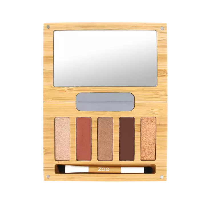 Zao Make-Up Palette Spicy Chic – 5 luomivärin paletti - Luomivärit - 100000874 - 1