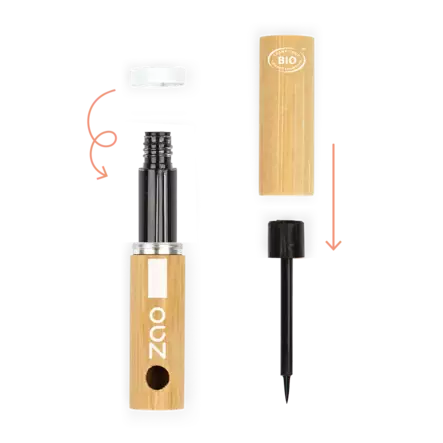Zao Make-Up Eyeliner brush tip & felt tip – rajausväri - Rajauskynät ja rajausvärit - 100000886 - 2