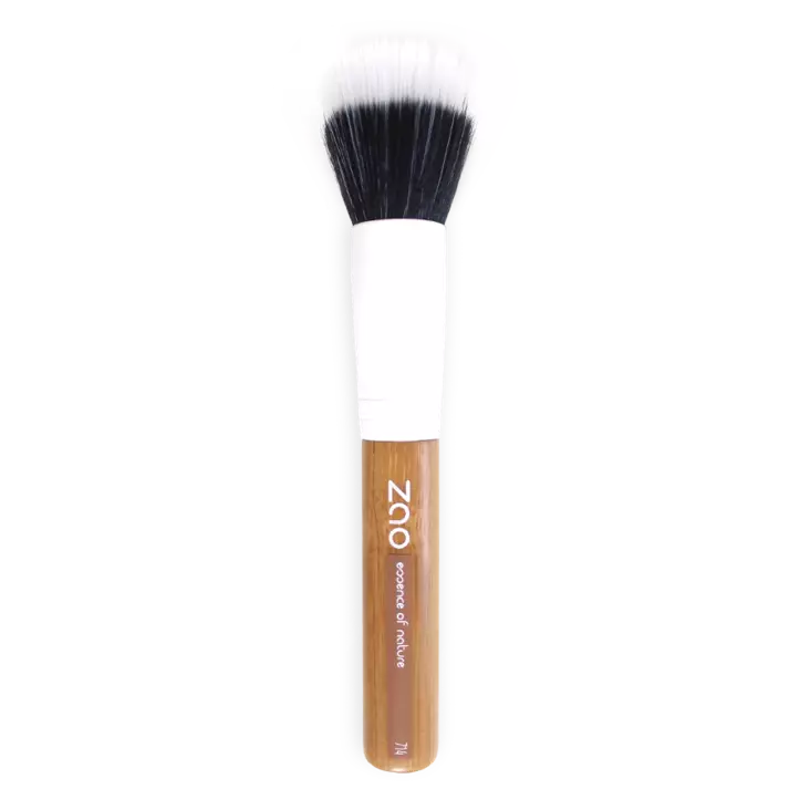 Zao Make-Up Duo Fiber Foundation Brush – duo fiber -meikkivoidesivellin - Meikkitarvikkeet ja siveltimet - 100001029 - 1
