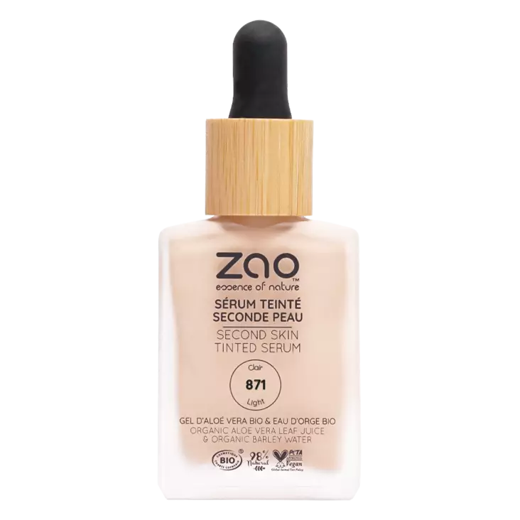 Zao Make-Up Second Skin Tinted Serum – sävyttävä seerumi - Meikkivoiteet - 100000999 - 1